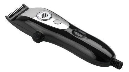 Obraz premium Professional Pet Grooming Kit Rechargeable Dog Hair Trimmer on Transparent Background