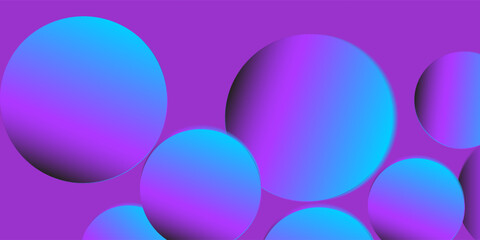 Abstract colorful purple pink shapes presentation background