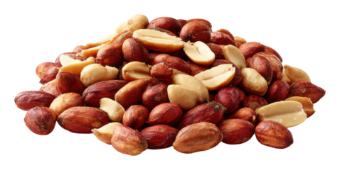 Harvesting peanuts farm food rural isolated on transparent background