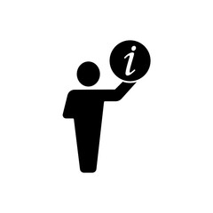 Obraz premium personal information icon outline editable stroke line drawing eps