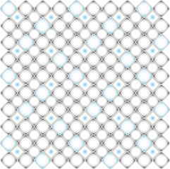 Fototapeta premium Beautiful Square Shape Pattern Illustration