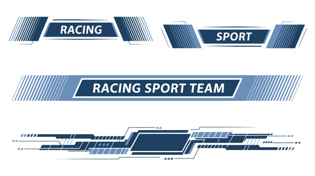 Car Racing Stripe Graphics Pack,  Vector EPS set featuring dynamic lines, racing decals, sport car stripe designs, perfect for auto customization, motorsport branding, and automotive illustration 