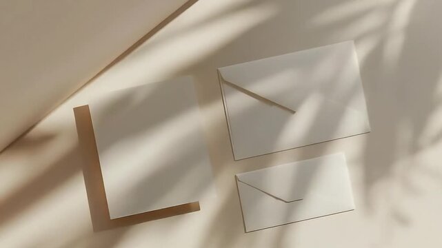 branding stationery mockup business card letter Videos