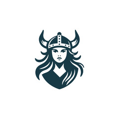 Viking Girl Logo