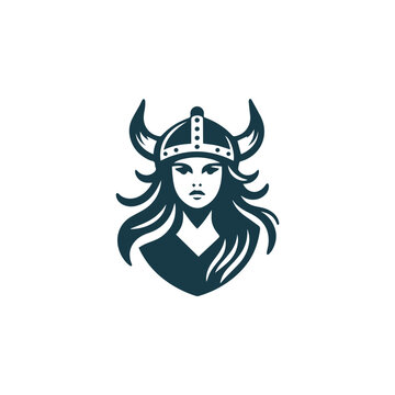 Viking Girl Logo