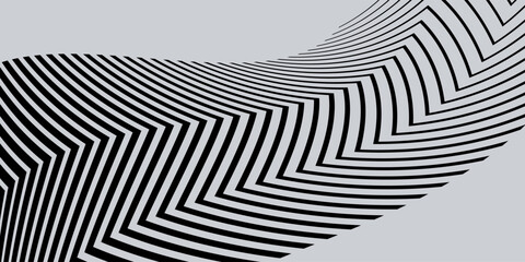 The amorphous elements with the effect of visual distortion.