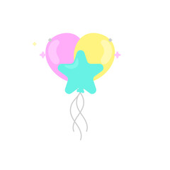 New Year Balloons
