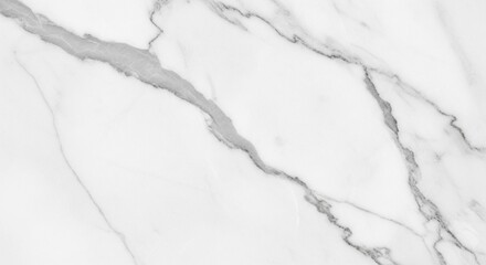 Fototapeta premium Elegant white marble texture with sophisticated grey veining creating a luxurious and modern backdrop for sophisticated design projects
