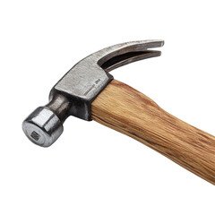 Hammer isolated on transparent background 
