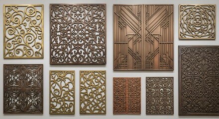 Different type of building wall design