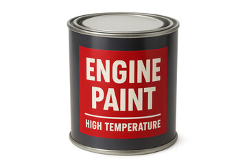 High temperature engine paint can for automotive diy