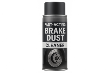 Brake dust cleaner aerosol spray can for automotive care
