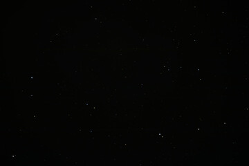 Tranquil Night Sky with Distant Stars Twinkling in the Cosmic Darkness