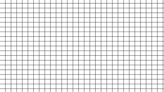 Seamless Grid Pattern With Thin Black Lines On A White Background texture