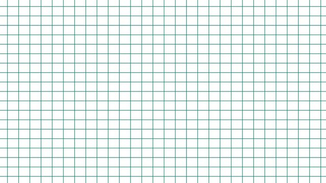 White Grid Paper with Teal Lines Seamless Pattern Background image photo