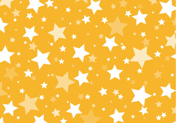 ポップなスターの模様の背景素材