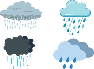 A vector of Rain Cloud