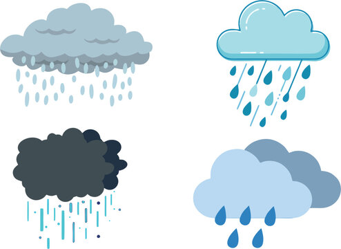 A vector of Rain Cloud