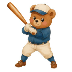 Sports Teddy Bear Clipart