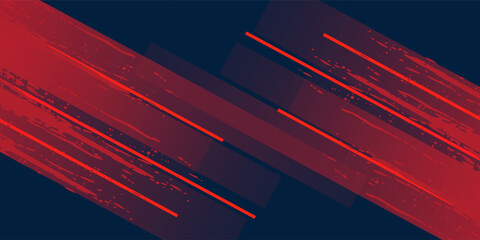 Abstract horizontal light red and blue stripe lines background. You can use for ad, poster, template, business presentation.