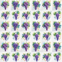 grape pattern background