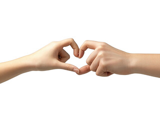 Hands Forming a Heart Shape Symbol of Love and Unity Against a Black Backdrop, Expressing Affection, Relationships, Connection, Romance, Valentine's Day Theme, Sign of Support, Friendship, Charity