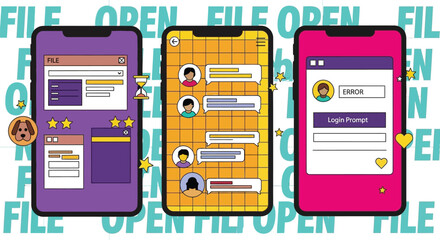 Mobile app development ui ux design for ios and android apps