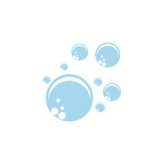 Bubble water logo and symbol design