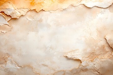 Textured Background with Peeling Paint and Subtle Orange Hue for Creative Projects