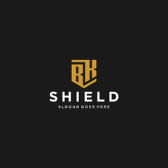 BK Shield Logo Design Inspiration