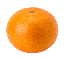 Orange fruit (mandarin oranges) isolated, transparent PNG, PNG format, cut out, single