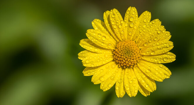 yellow flower macro - Powered by Adobe