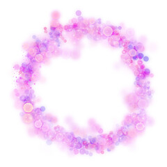 Abstract Bokeh Ring Composition