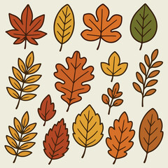 Obraz premium Elegant leaf silhouette line drawing vector illustration with minimalist design perf