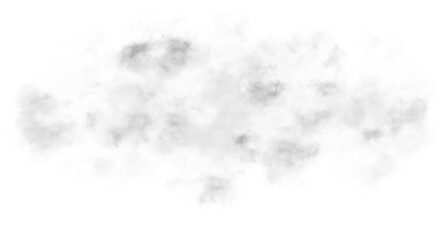 Misty Floating Atmosphere on transparent background