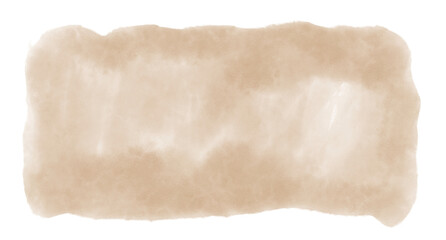 Abstract brown Watercolor Brush Strokes