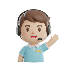 Customer Service - 3D icon