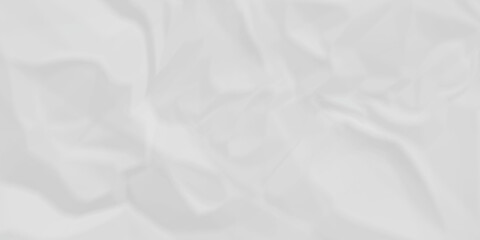 White fabric background. white crumpled paper background texture pattern overlay. wrinkled high resolution arts craft and Seamless white crumpled paper.	
