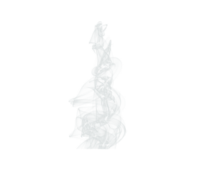 Light white smoke swirl isolated on a transparent background, perfect for abstract air, vapor, or mist effects. Gentle flowing motion and soft airy design. Minimalist smoke art texture.