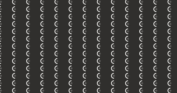 Crazy vector animation lines boxes stars waves