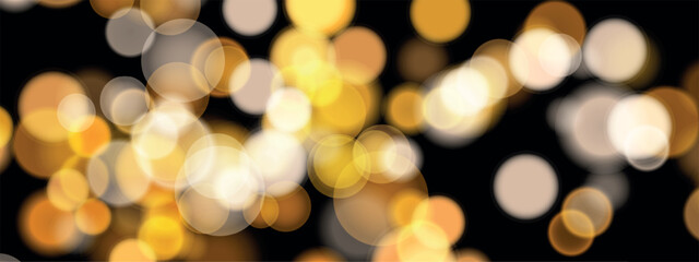 Obraz premium Abstract color shining bokeh isolated on transparent background. Lights and sparks glitter glowing effect. Lens flare Christmas or New Year holiday card.