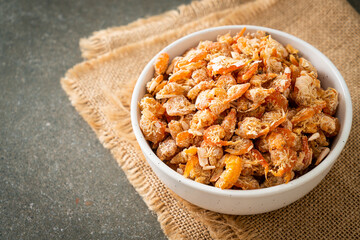 dried shrimps or dried salted prawn