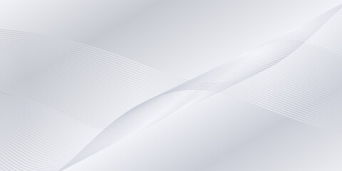 Modern background with flowing lines. Digital future technology abstract