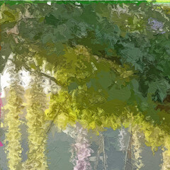 Various oil paintings, flowers, roses, peonies, villas, landscapes, lakes, lotus leaves, lotus flowers, waterfalls