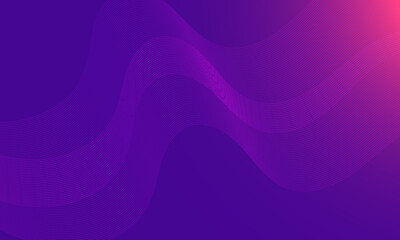 Smooth flowing curves and translucent waves on a vibrant purple and pink gradient, modern digital art background