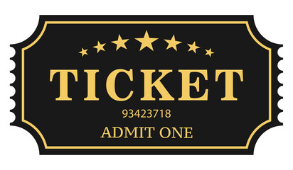 Ticket PNG. Entrance ticket. Cinema, theater ticket .Admission ticket