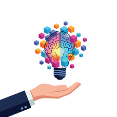 Conceptualizing and generating innovative ideas for creative problem solving and future development.