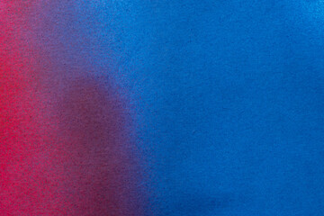 赤と青のスプレー塗料で塗った背景	
