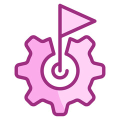 Goal Setting Icon