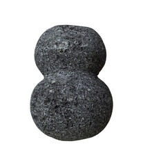 mineral stone isolated on white